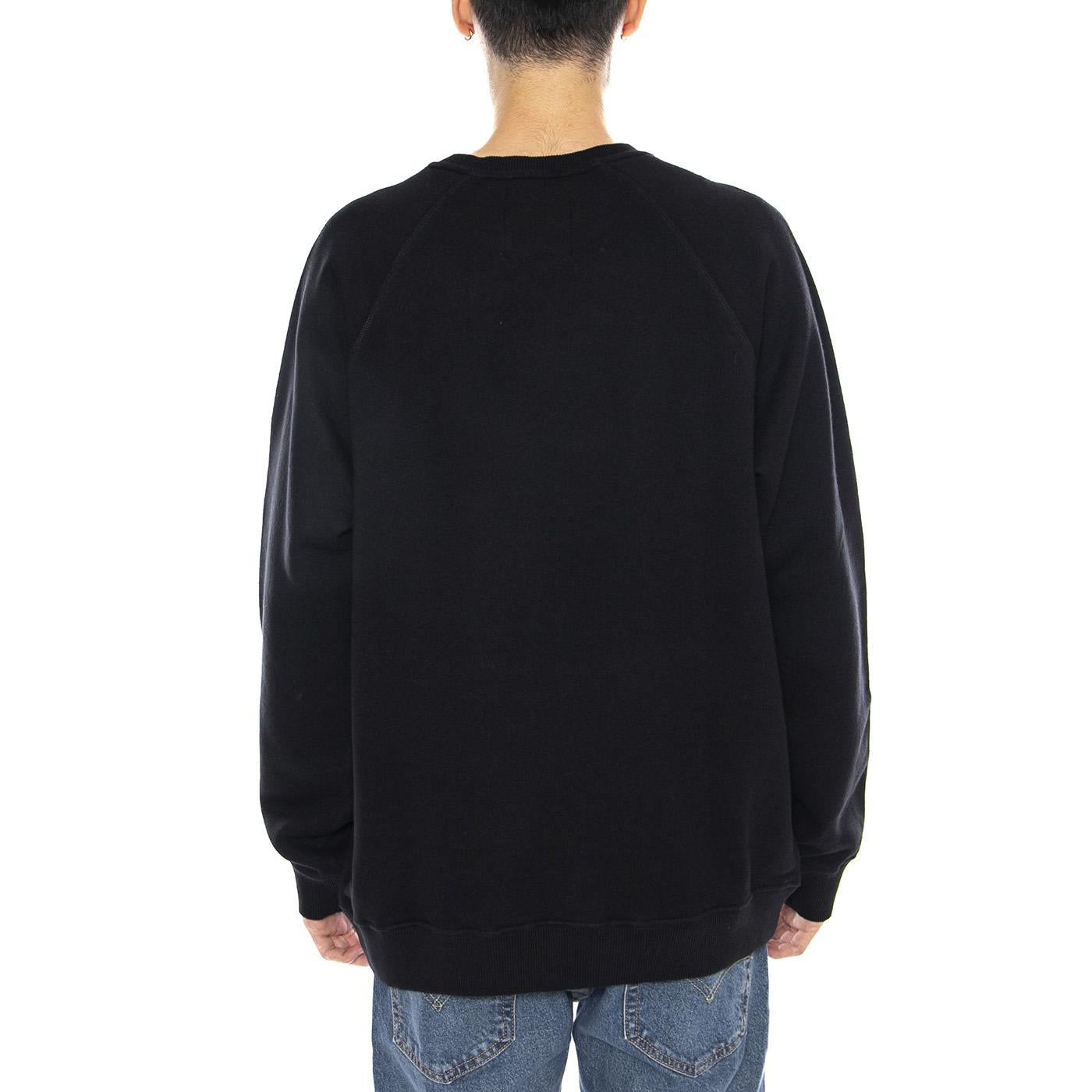 Mood Sweat Black -- Felpa Girocollo Uomo Nera I030317.89.67. 89.67 EDWIN 