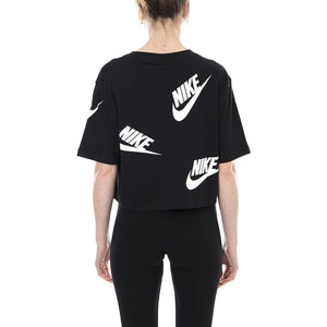 Women s Nike Sportswear Top BLACK/WHITE 105530_4  NIKE 
