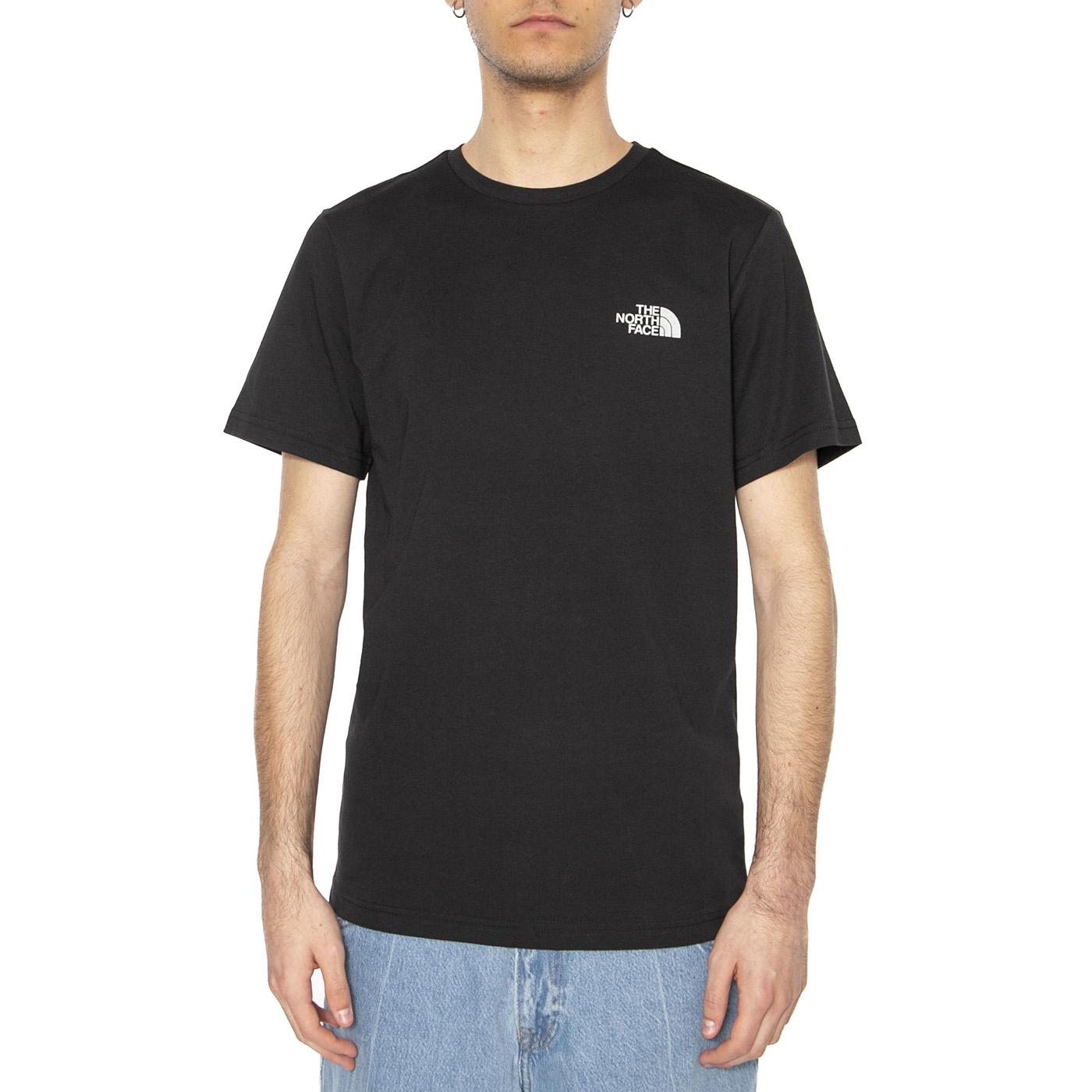 Men's S/S Reflective Box Nse Tee - Maglietta Girocollo Uomo Nera NF0A8C4VU1H1  THE NORTH FACE 