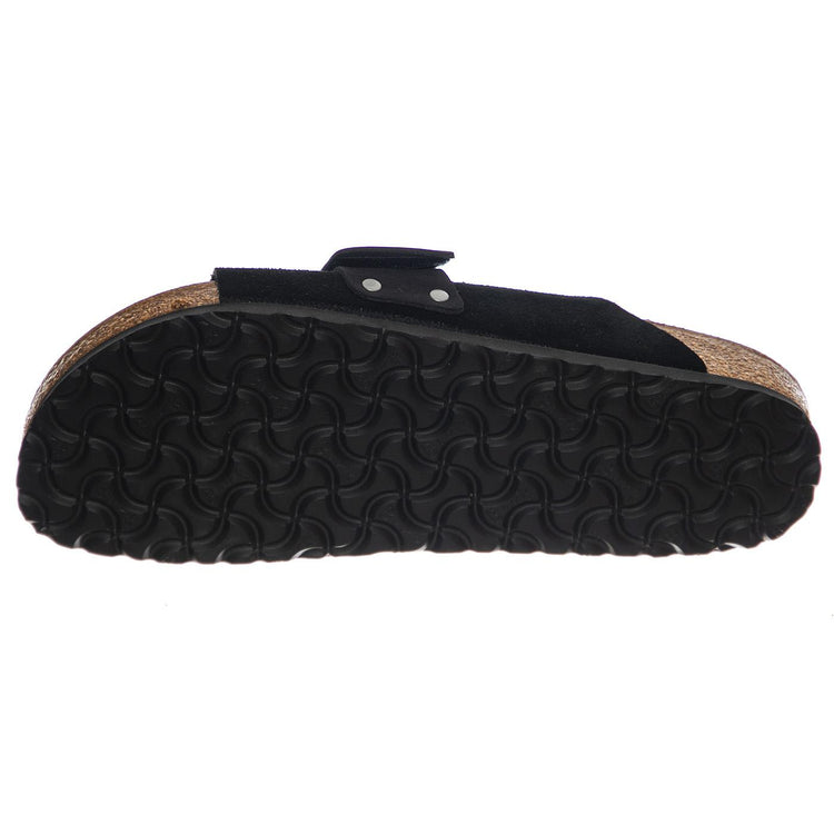 Kyoto black, Suede Leather / Nubuck - Sandali Uomo / Donna Neri 1022566  BIRKENSTOCK 