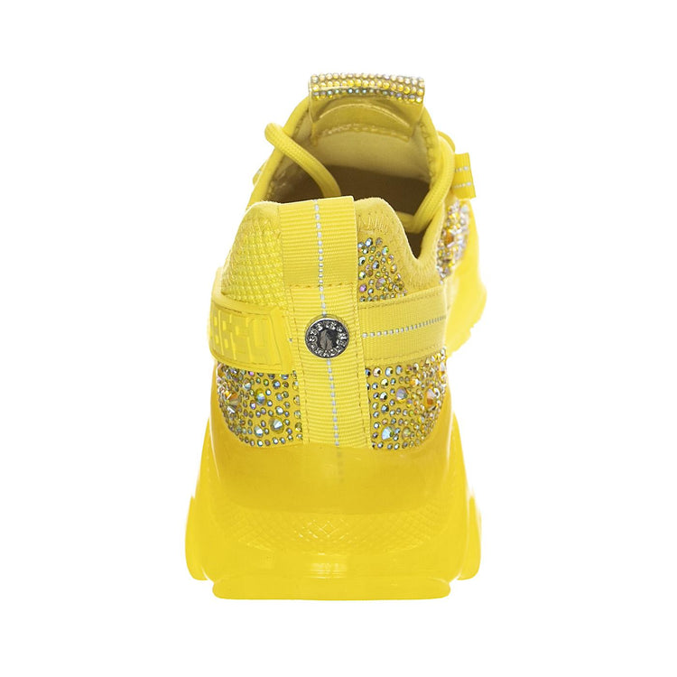 Maxilla R Shock Yellow - Scarpe Stringate Profilo Basso Donna Gialle SMPMAXILLAR-YEL  STEVE MADDEN 