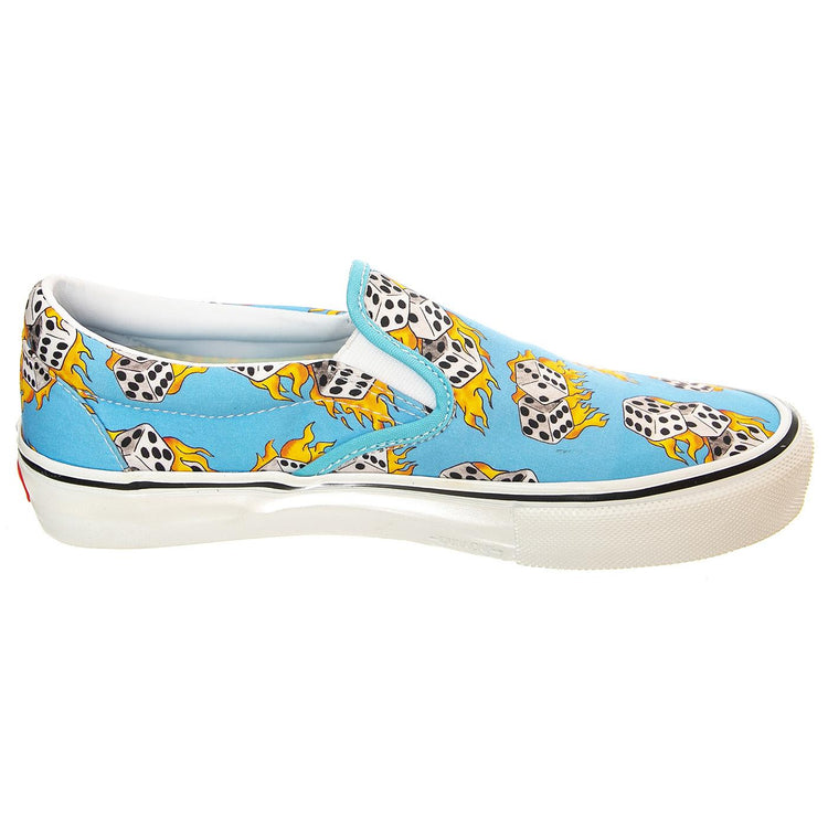 MN Skate Slip-On Synth Blue - Scarpe Slip-On Uomo Blu / Multicolore VN0A5FCABM61  VANS 