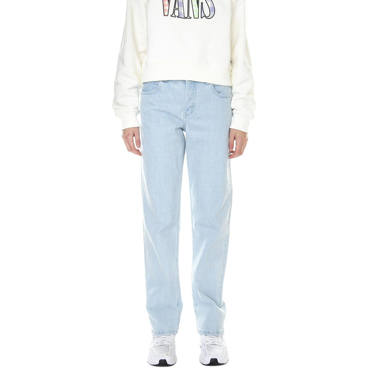 Jane Cuffed Retro Light-L33DFBYV - Pantaloni Denim Jeans Donna Blu 112322450  LEE 