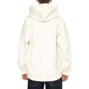 WW Hoodie Ecru - Felpa Uomo Bianca 112357972-WHITE  LEE 
