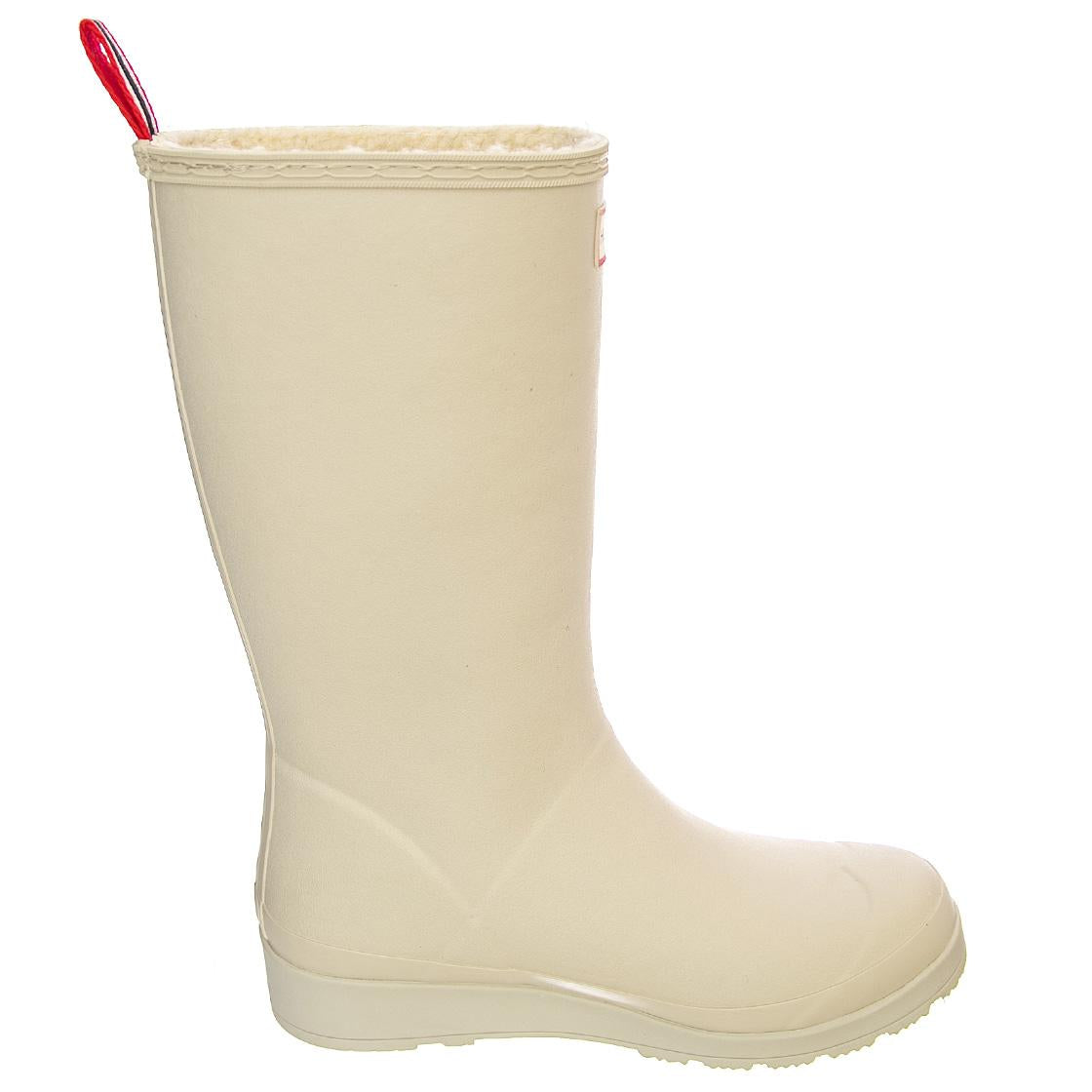 Play Tall Sherpa Boot White Willow - Stivali Profilo Medio Donna Bianchi HUSWFT2235RMA-WHW  HUNTER 