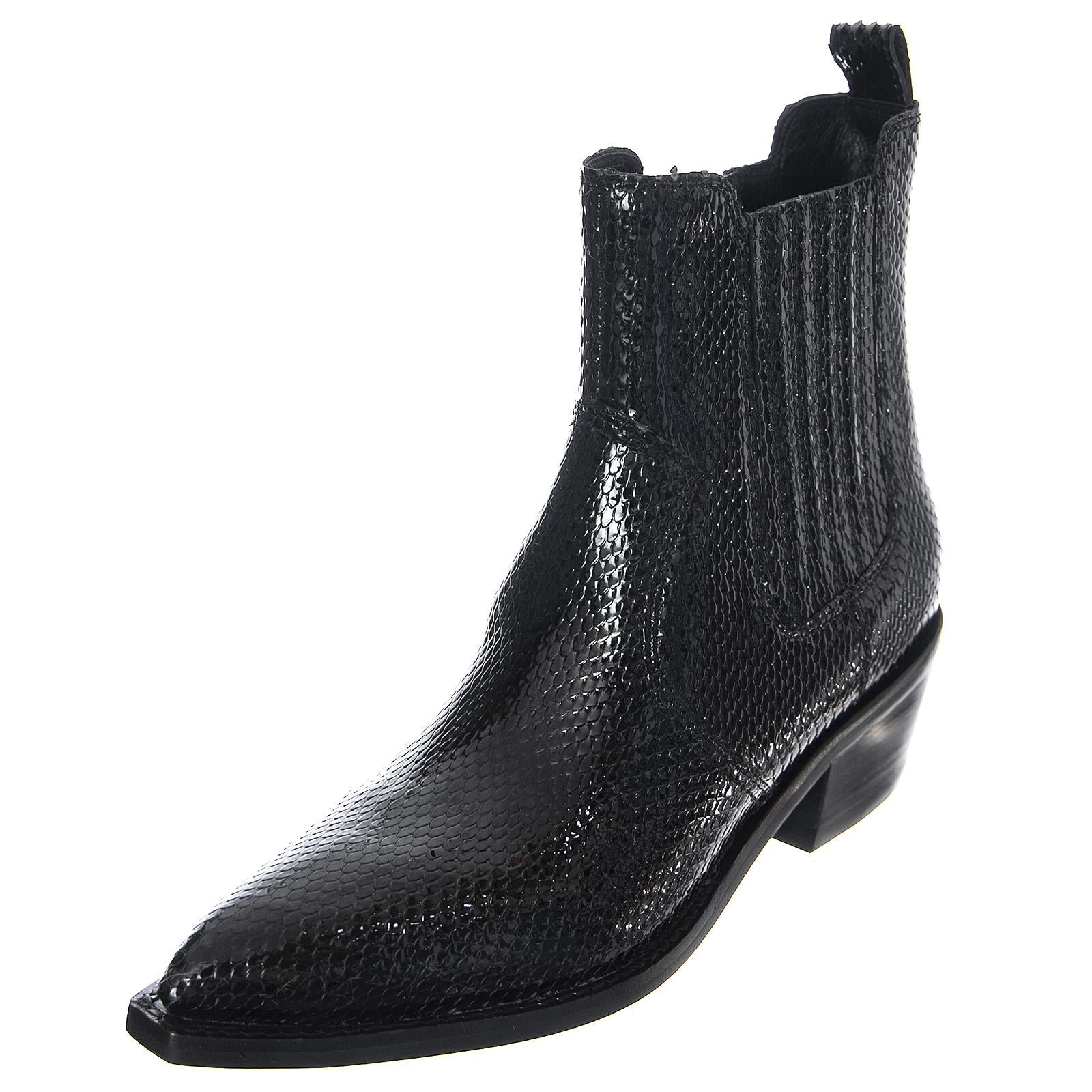 JC-663-1-5 SNAKE BLACK  JEFFREY CAMPBELL 