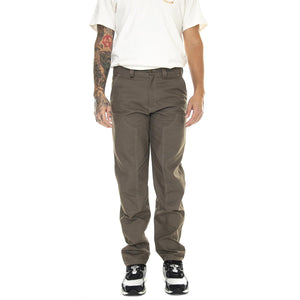 M' Double Knee Pants Olive - Pantaloni Uomo Marroni 6080123-11067  CAT 