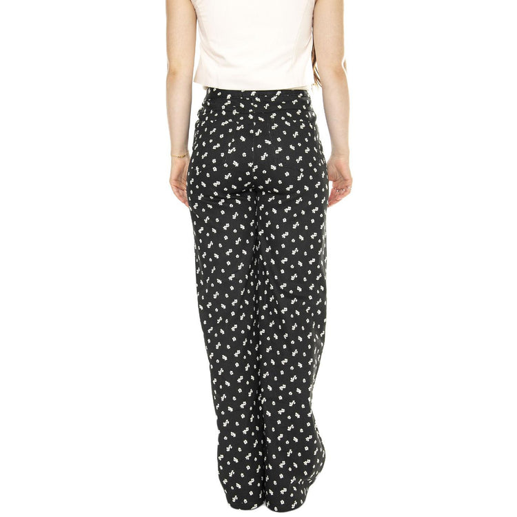 Jeans estampado floral Linum Denim Jeans - Pantaloni Denim Jeans Donna Neri 41W/11251  WILD PONY 