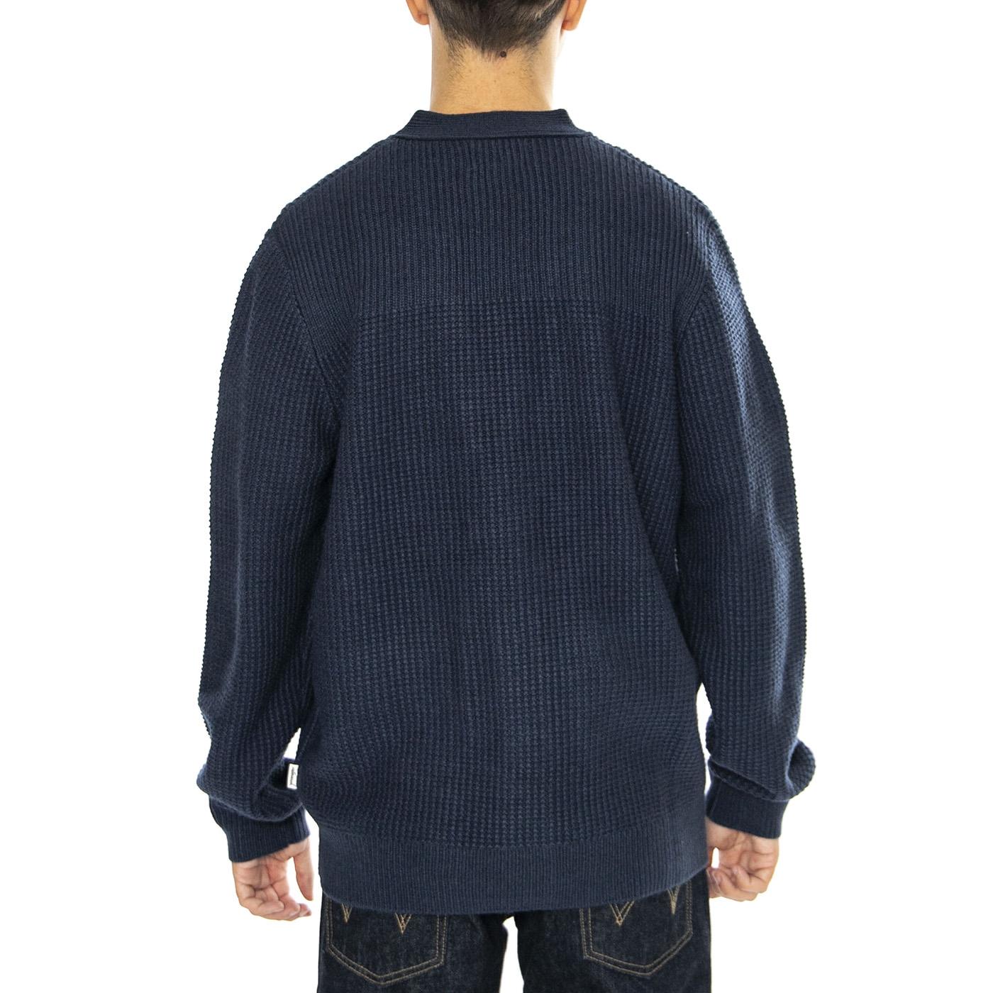 Cardigan Navy - Cardigan Uomo Blu 112357288-BLUE  WRANGLER 
