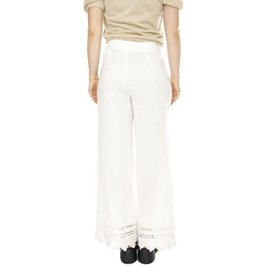 Trouser White - Pantaloni Donna Bianchi 87307340  MD'M 
