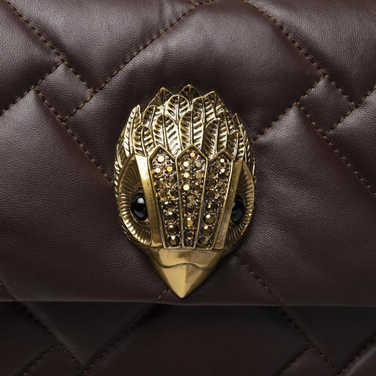 Macro Kensington - Borsa a Tracolla in Pelle Marrone KGA7163630109-30  KURT GEIGER 