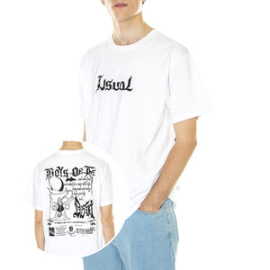 M' Tuareg T-Shirt White - Maglietta Girocollo Uomo Bianca S23TTUAR-WHT  USUAL 