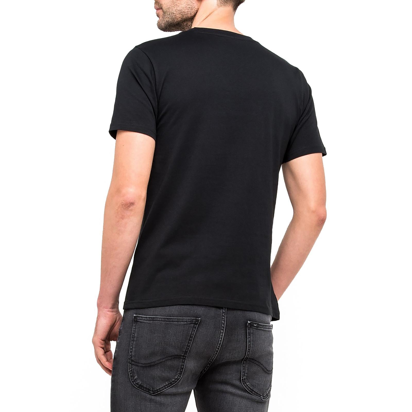 LEE TEE BLACK BLACK L62OAI02  LEE 