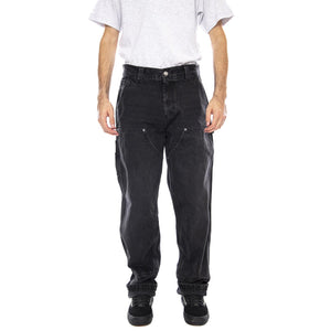 Double Knee Carpenter No Break Denim Jeans Black - Pantaloni Denim Jeans Uomo Neri 112370735  LEE 
