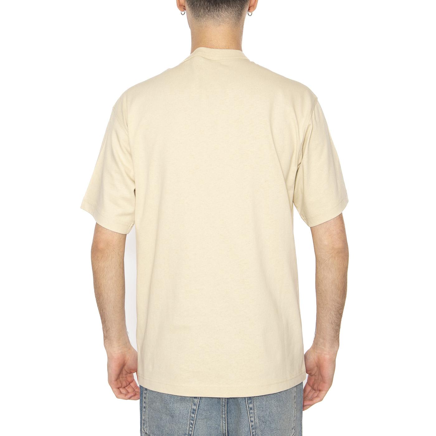 Men's SS Dome Relaxed Pocket Tee - Maglietta Girocollo Uomo Beige NF0A8C3P3X41  THE NORTH FACE 