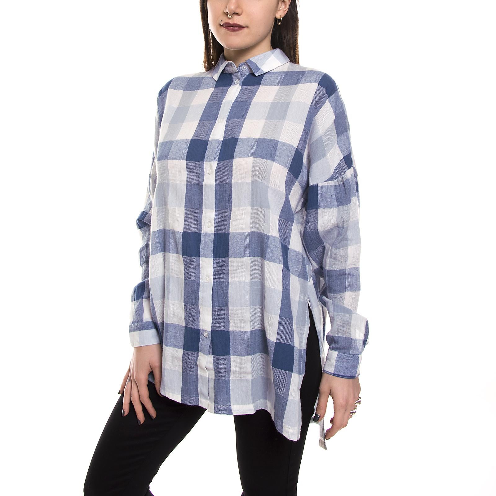 MOUNIA L/S SHIRT TWILLIGHT BLUE 140840099-683  MINIMUM 