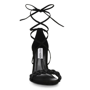 Bejeweled Black Crystal Microsuede + Stones - Sandali Donna Neri SMSBEJEWELED-BLK  STEVE MADDEN 