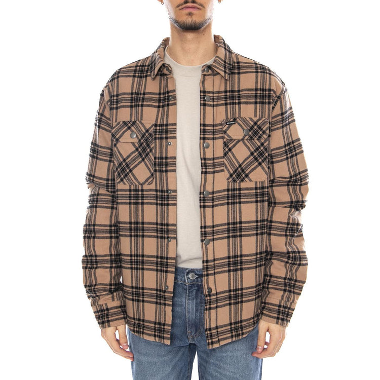 Bowery Quilted Flannel Shirt -- Giacca Uomo Multicolore 01418 WDSKB BRIXTON 