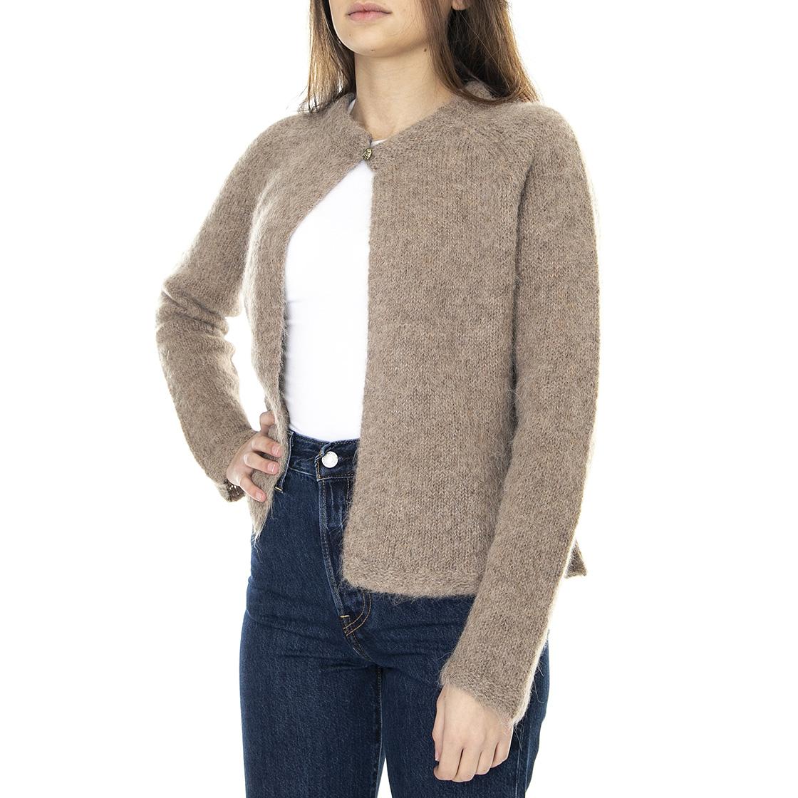 021SD53027 - Cardigan Donna Indaco / Nocciola 021SD53027 -029018-02 . ALESSIA SANTI 