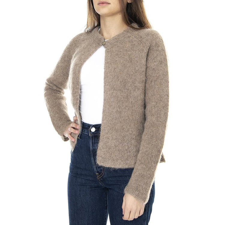 021SD53027 - Cardigan Donna Indaco / Nocciola 021SD53027 -029018-02 . ALESSIA SANTI 
