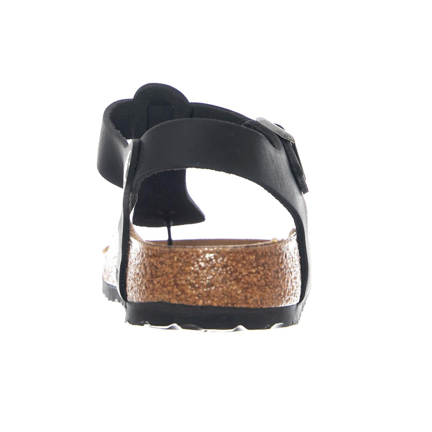 Kairo Oiled Leather Narrow Fit Black - Sandali Uomo / Donna Neri 147111 BLK BIRKENSTOCK 