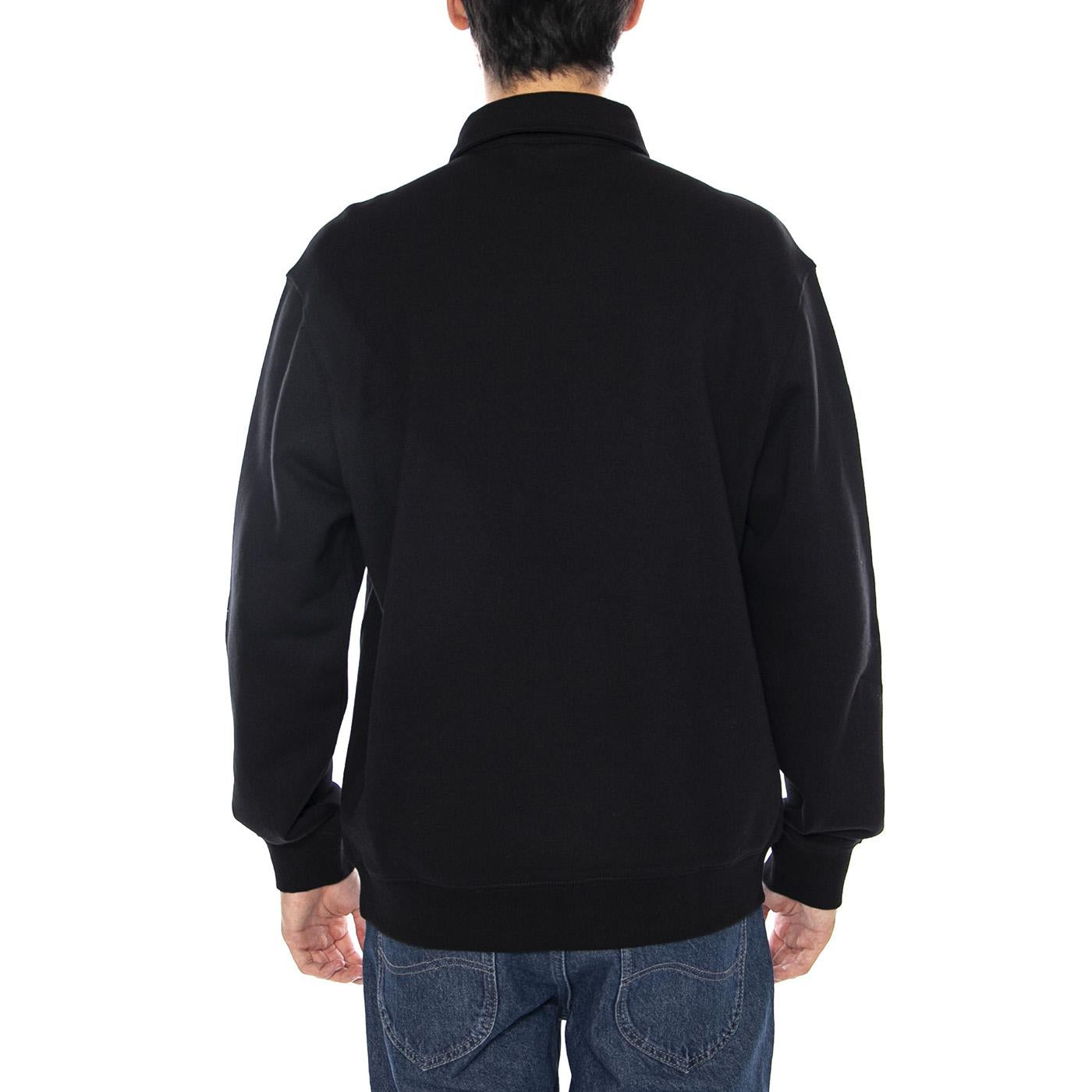 Polo Sweat Black - Polo Maniche Lungjhe Uomo Nera I035532.89XX  CARHARTT WIP 
