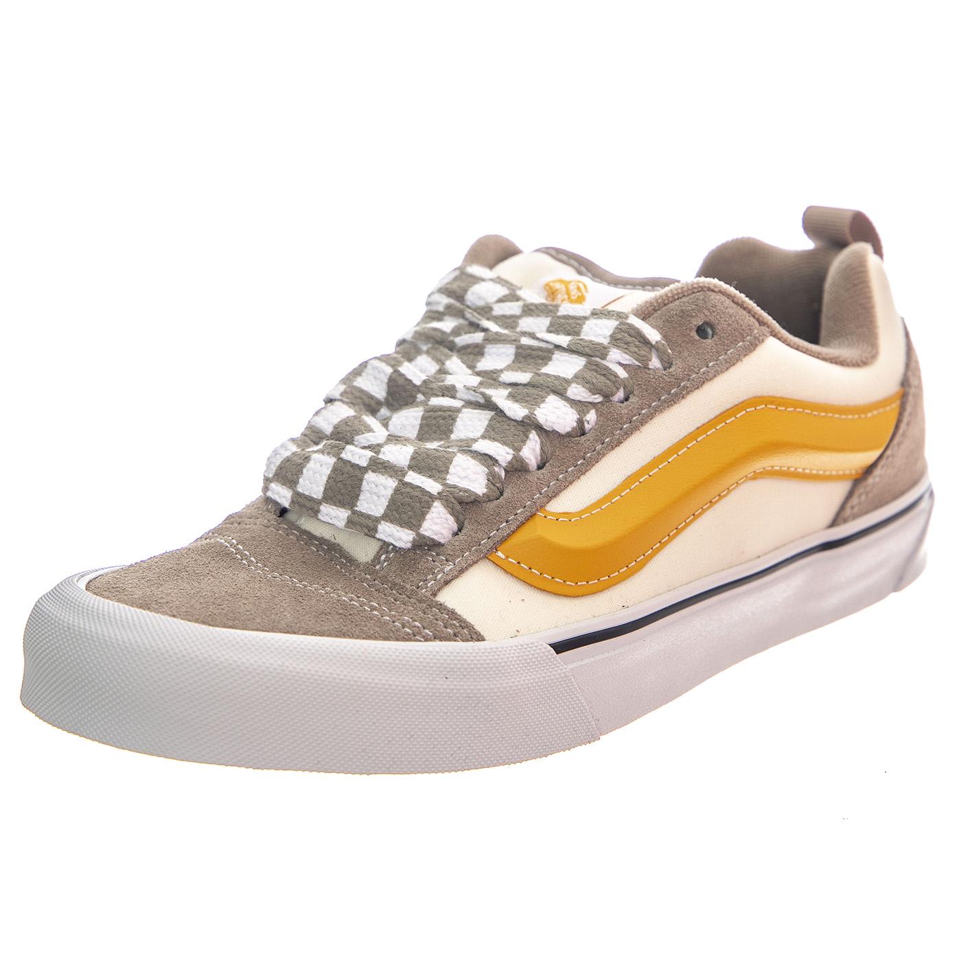 Knu School Mg Ch / Mg Gray - Scarpe Profilo Basso Uomo Multicolore VN0009QC0BP1  VANS 