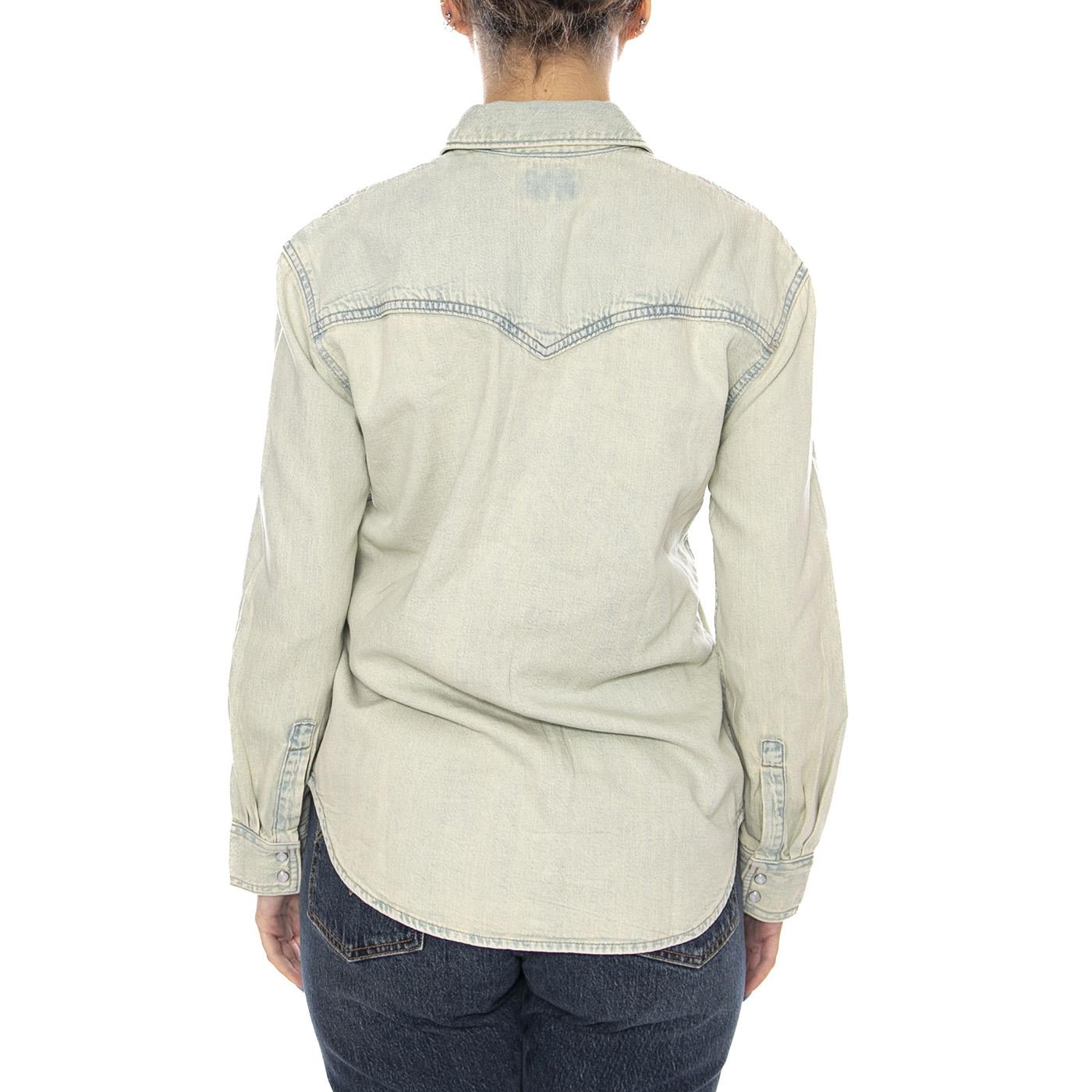 TEODORA WESTERN SHIRT - Camicia Denim Jeans Donna A72440080 JN LEVIS 