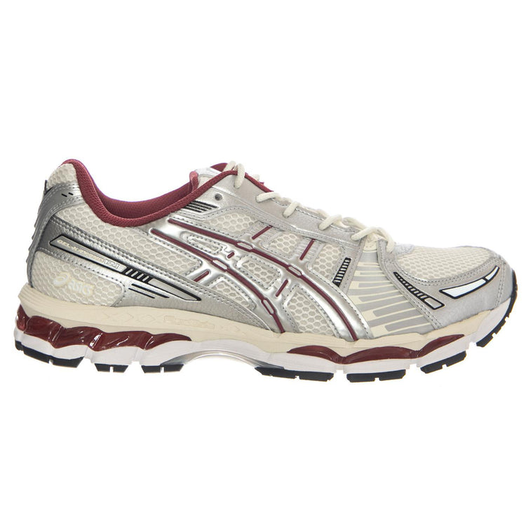 GEL-KAYANO 12.1 Cream / Pure Silver Shoes - Scarpe Stringate Uomo Crema / Silver / Argento 1203A759-102  ASICS 