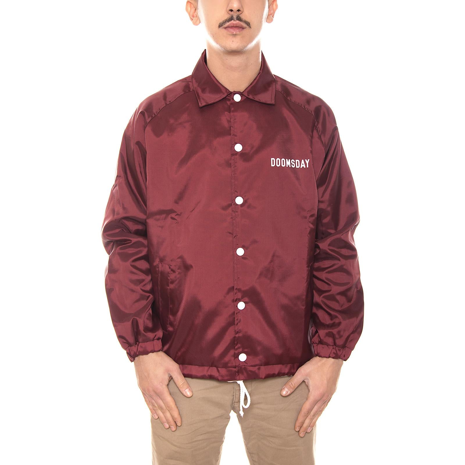 NO MERCY WINDBREAKER BURGUNDY 80829_4  DOOMSDAY 