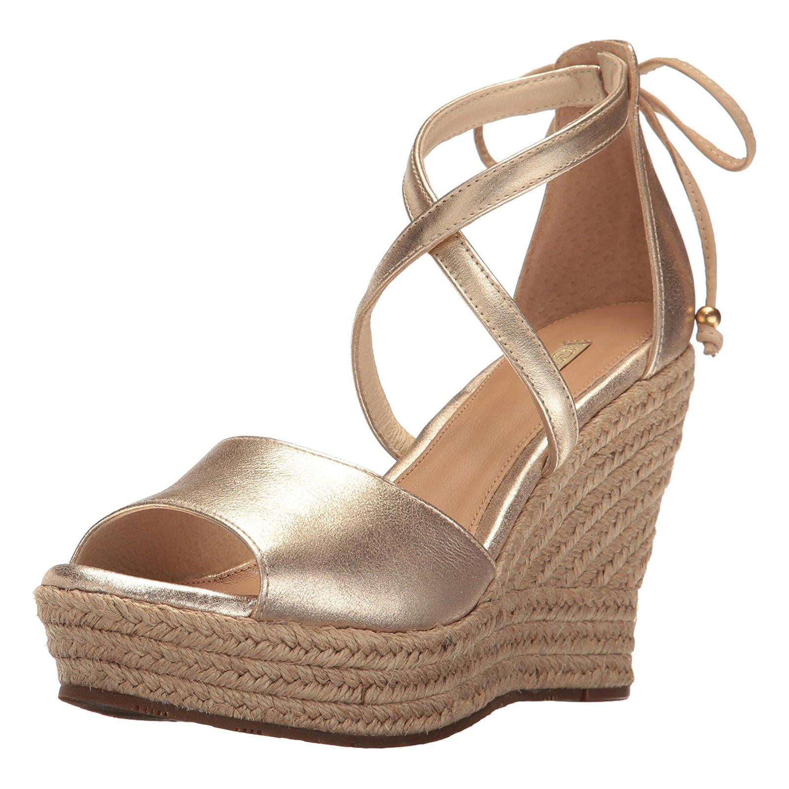 Womens Reagan Metallic Gold Sandals UGSREAGMGD1017799W  UGG 