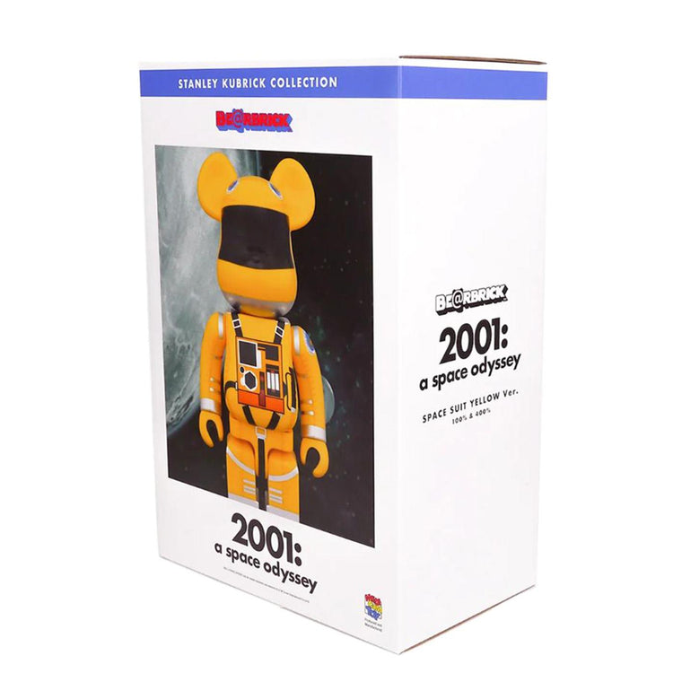 Medicom Space Suit 2001 Be@rbrick Yellow 100% & 400% - Toy Medicom Multicolore SUIT2001  MEDICOM TOY 