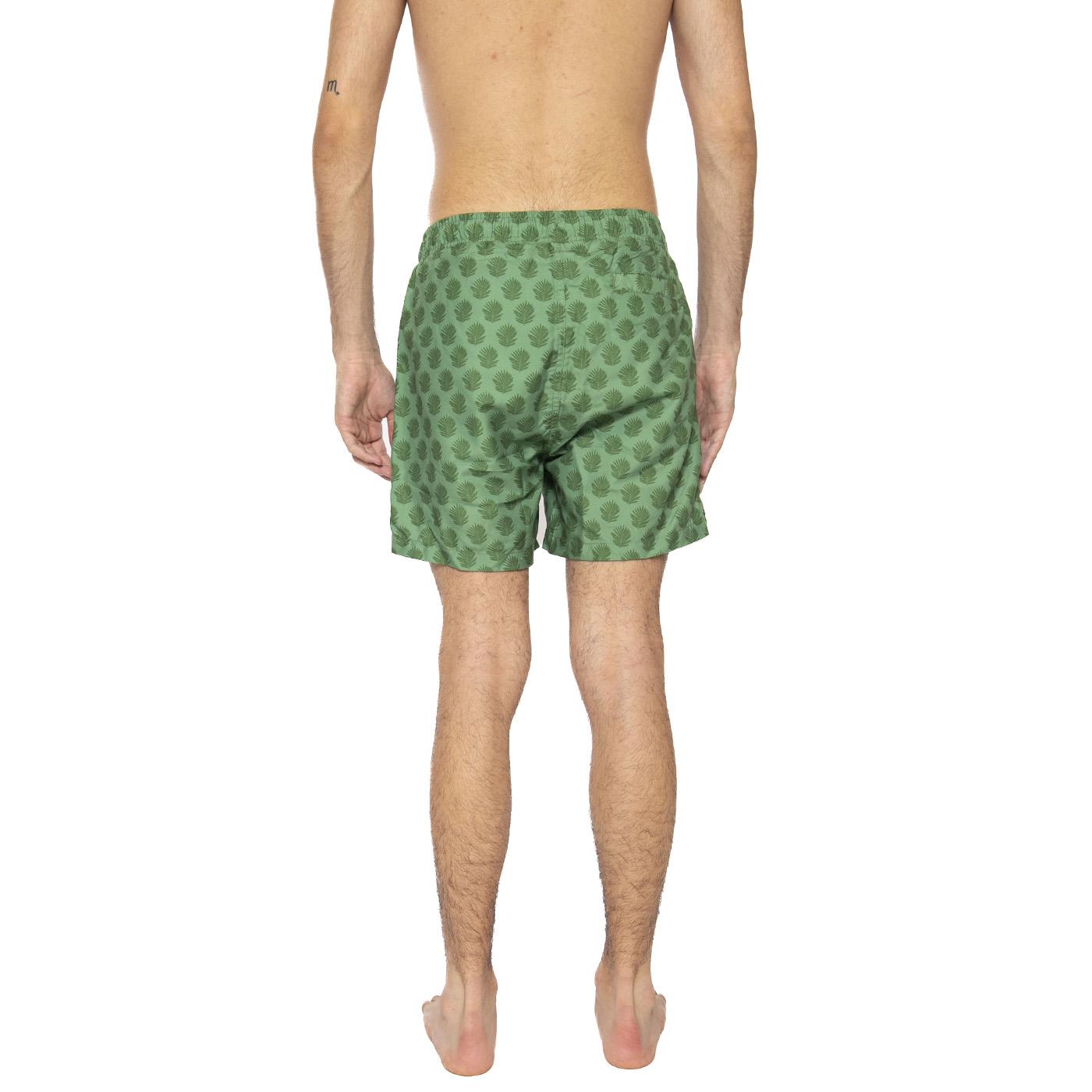 Onsbasile Life Swim Short AOP CS Garden Green - Costume da Bagno Uomo Verde 22035603-VR  ONLY & SONS 