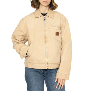 W' Dayton Jacket Dusty H Brown - Giacca Donna Beige I034320.07E4O  CARHARTT WIP 