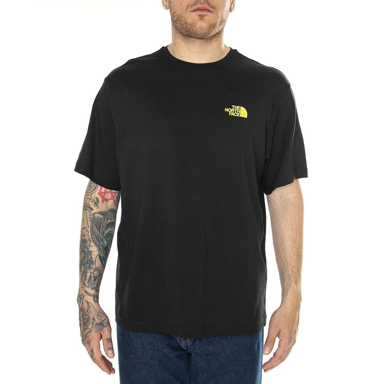 M S/S Festival Tee TNF Black - Maglietta Girocollo Uomo Nera NF0A8799JK31  THE NORTH FACE 
