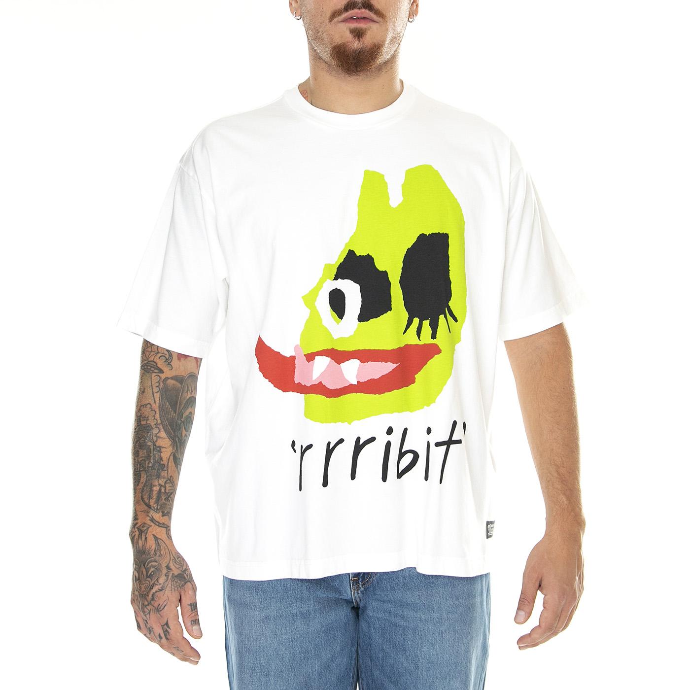 M's Skaye Graphic Box Tee TB2 Whites T-Shirt - Maglietta Girocollo Uomo Bianca A1005-0015  LEVIS 