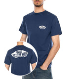 DOUBLE STANDARD SS TEE DEEP INDIGO - T-shirt Ras du Cou Homme Bleu Homme VANS