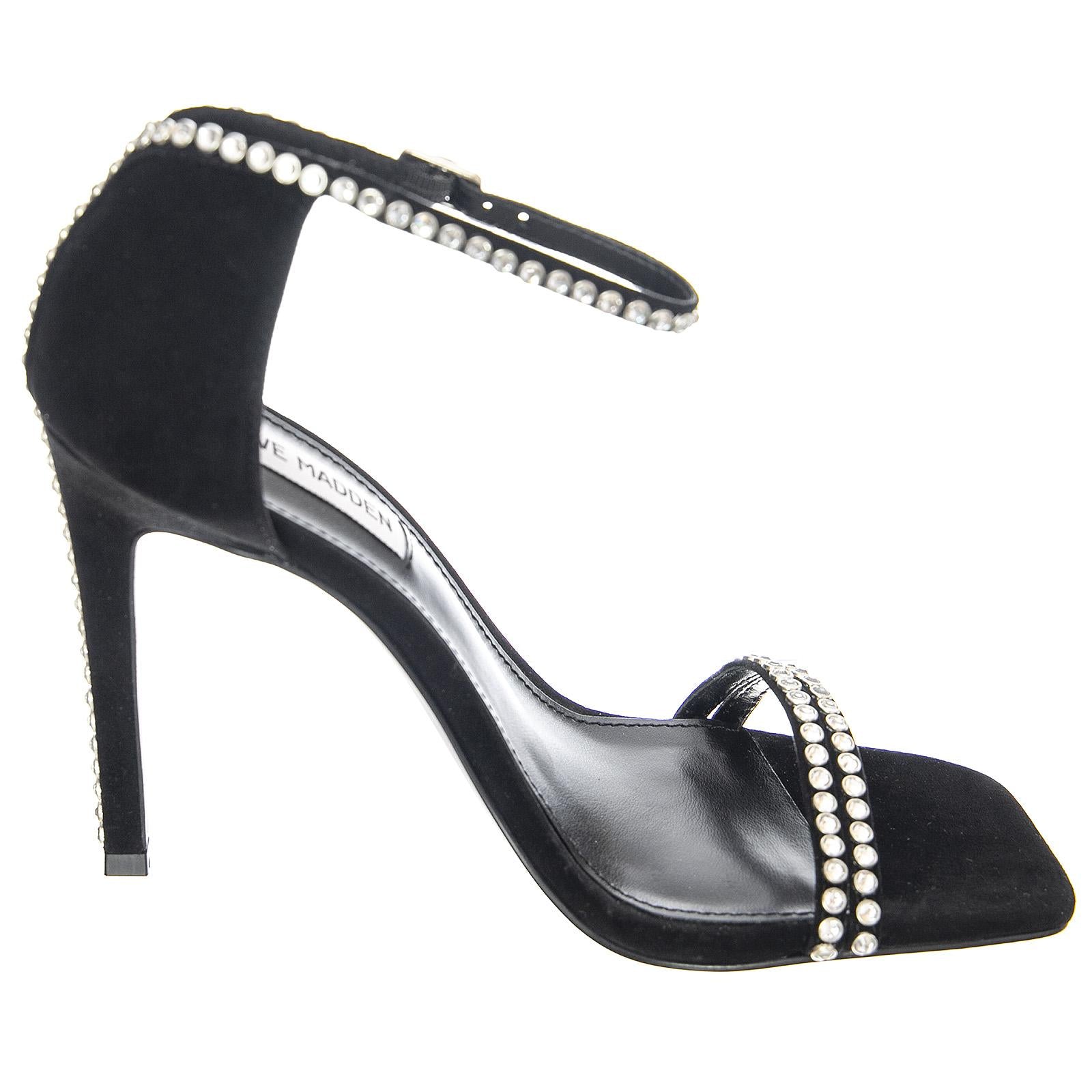  SMSCOLLETTE-BLKSUED  STEVE MADDEN 