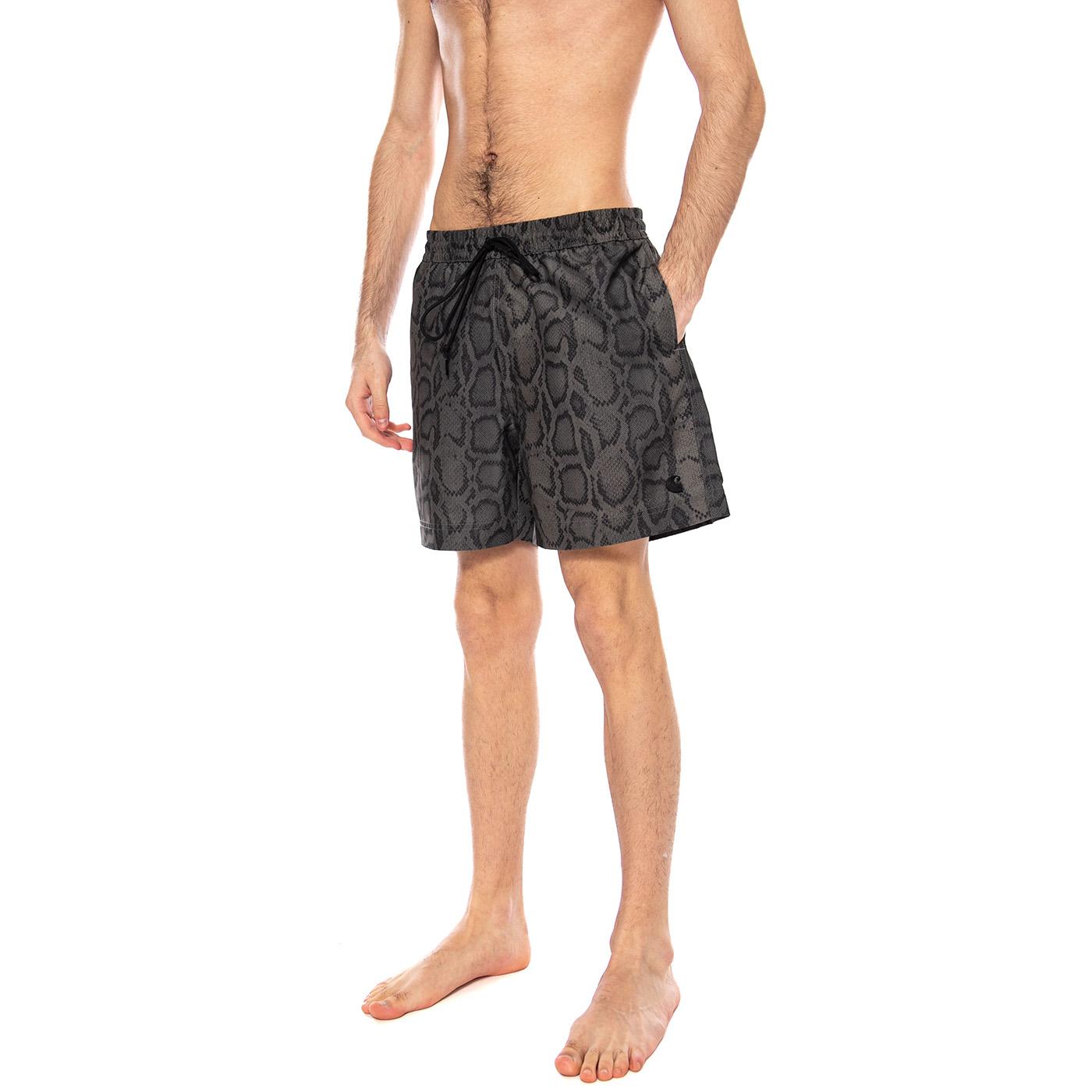 Slater Swim Trunks Snake Camo / Leaf - Costume da Bagno Uomo Multicolore I035063 3QAXX CARHARTT WIP 
