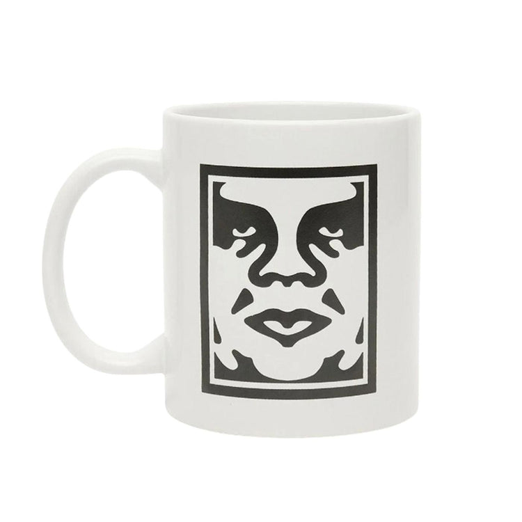 Obey Icon Mug White - Tazza Bianca con Logo 100630005-WHT  OBEY 
