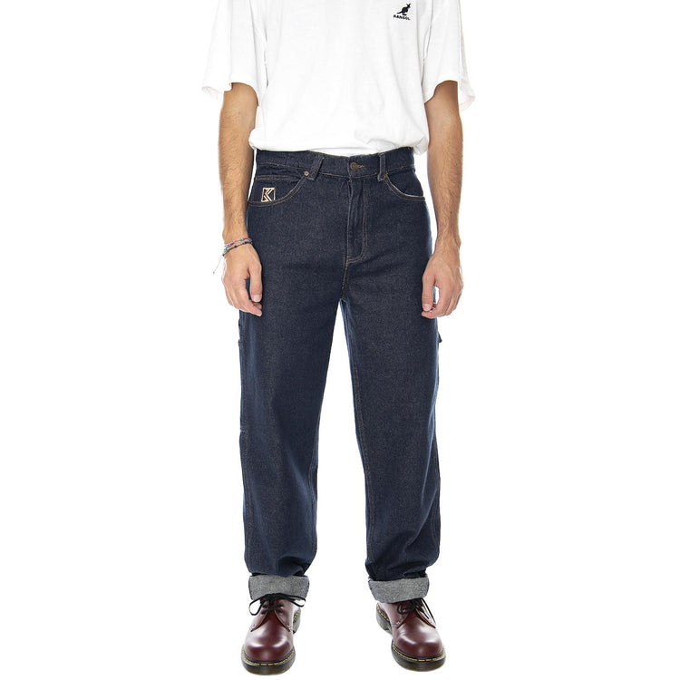 Og Rinse Denim Jeans - Navy Blue - Denim Jeans Uomo Blu KRCKKMQ32009NVY  KARL KANI 