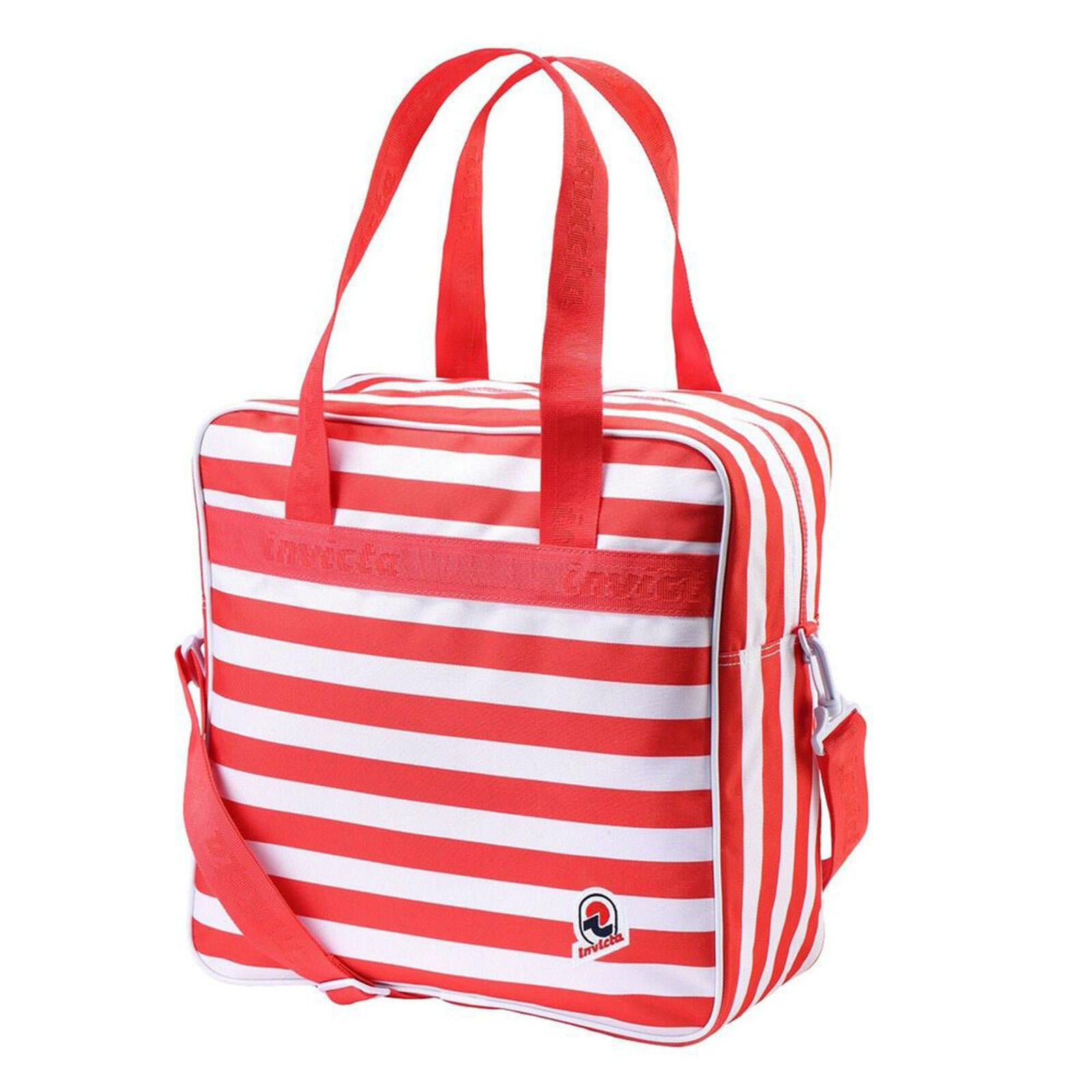 Rover Vintage Bag - White / Red - Borsa a Tracolla Bianca / Rossa 120055_4  INVICTA 