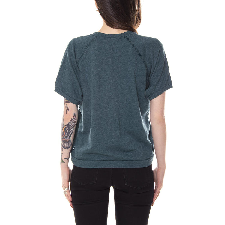 STARLIGHT CREW SPECIALTY FLEECE HEATHER TEAL 211620035-TEA  OBEY 