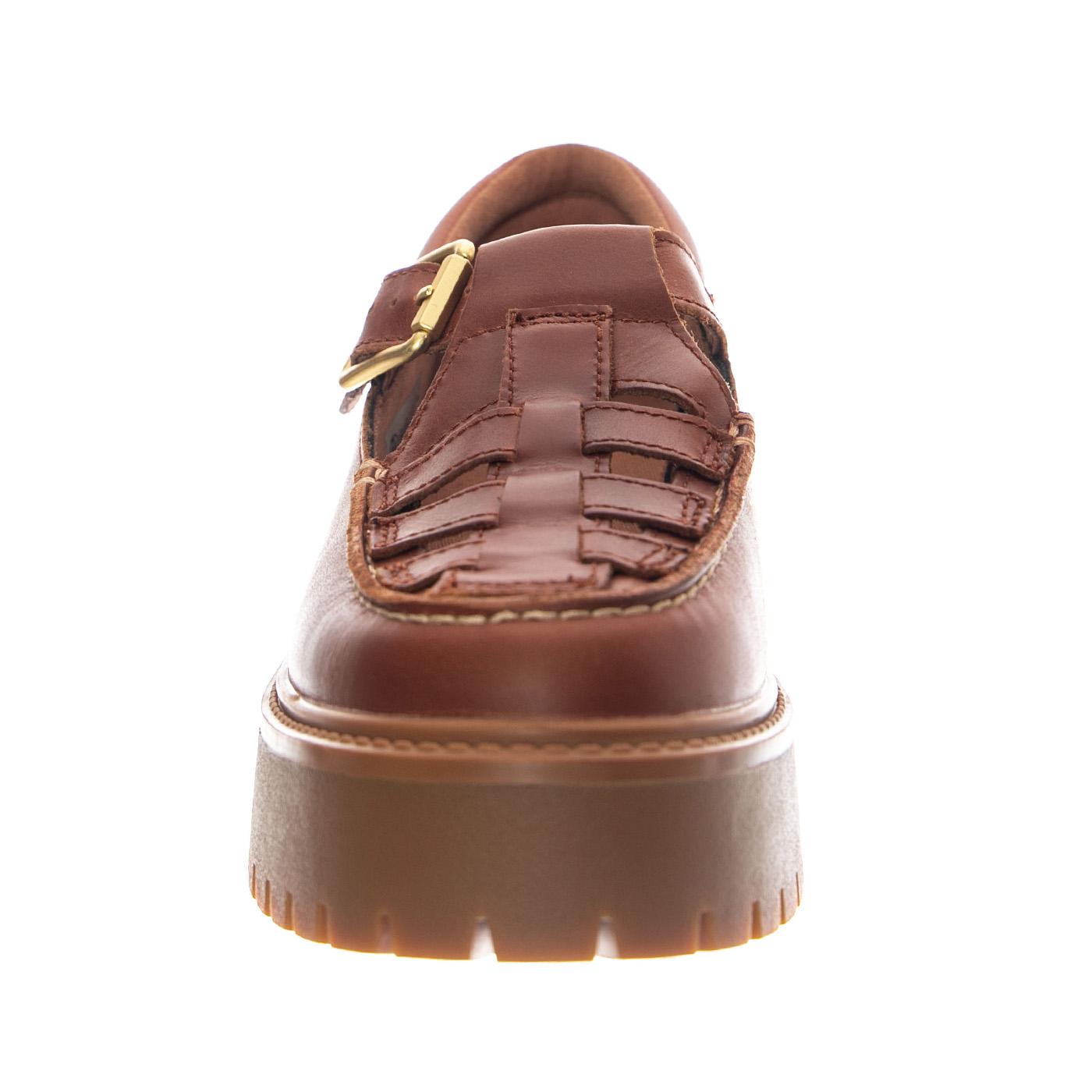 tst Buckle Shoe Rust Full Grain - Mocassini con Tacco Donna Marroni TB0A4188 EM61 TIMBERLAND 