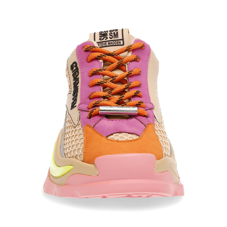 Zoomz Nat / Org - Scarpe Stringate Profilo Basso Donna Multicolore SMPZOOMZ-NAT  STEVE MADDEN 