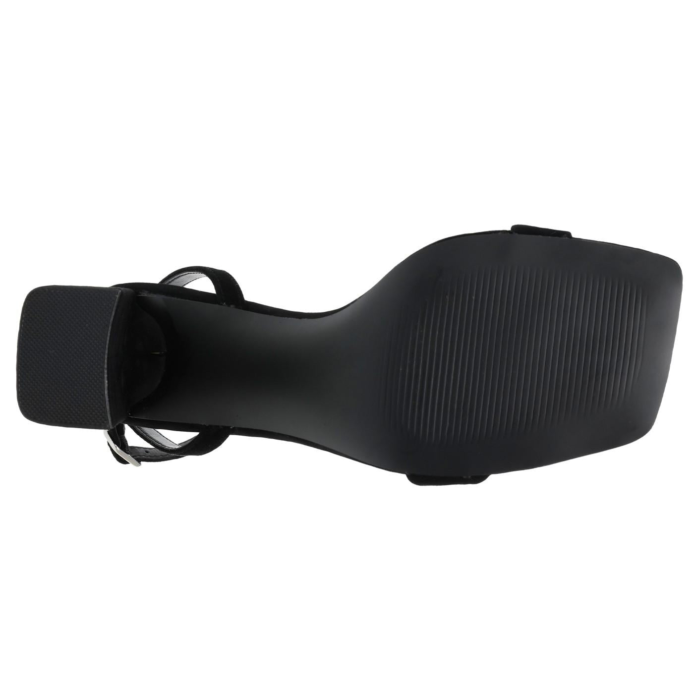 Luxe Black Suede - Sandali Donna Neri SMSLUXE-BLKS  STEVE MADDEN 