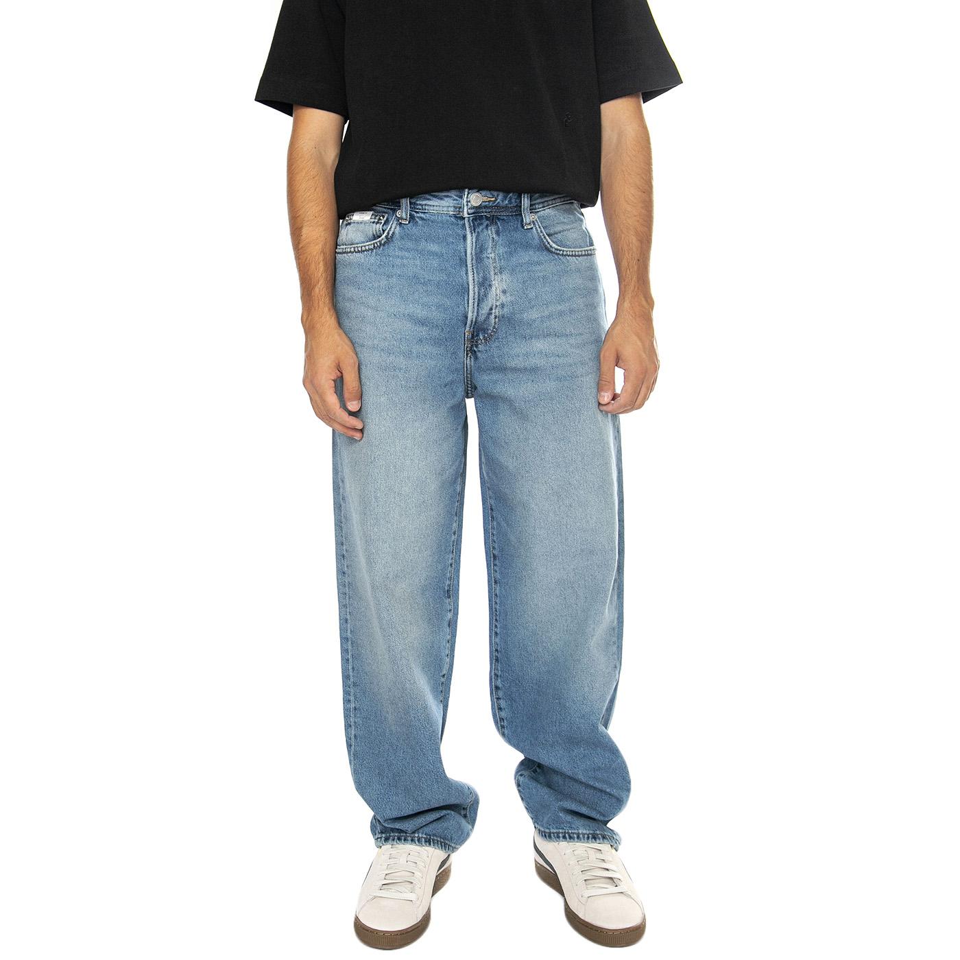 ONSFADE LOOSE MEDIUM BLUE DENIM - Pantaloni Denim Jeans Uomo Blu 22026781-DNM . ONLY & SONS 