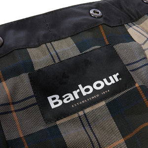 Waxed Olive Detachable Hood - Cappuccio Staccabaile Verde MHO0004-BK91-GREEN  BARBOUR 