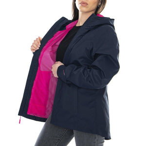 Wm Tanken Zip In Jacket - Urban Navy - Giacca Invernale Donna Blu T9381YH2G  THE NORTH FACE 