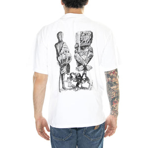 Yusuke Isao Ts White - Maglietta Girocollo Uomo Bianca I033487.02.67.  EDWIN 